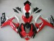 Carenado Moto Suzuki GSXR 600 / GSXR 750 2006-2007 - Blanco Rojo Negro Brillante