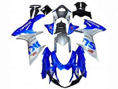 Carenados Moto Suzuki GSXR 600 / GSXR 750 2011-2024 - Azul Plata Ecstar
