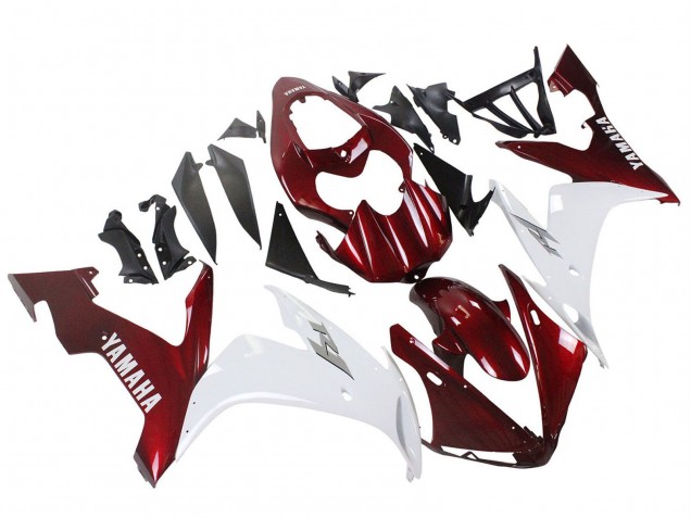 Carenados Moto Yamaha YZF 1000 R1 2004-2006 - Rojo Blanco