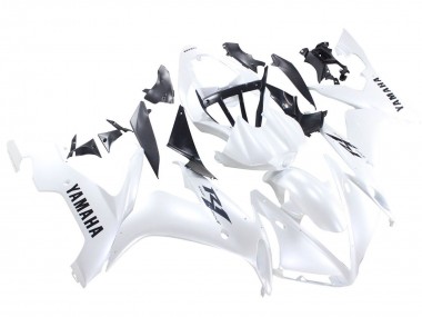Carenados Moto Yamaha YZF 1000 R1 2004-2006 - Blanco Perla Negro Calcomanías