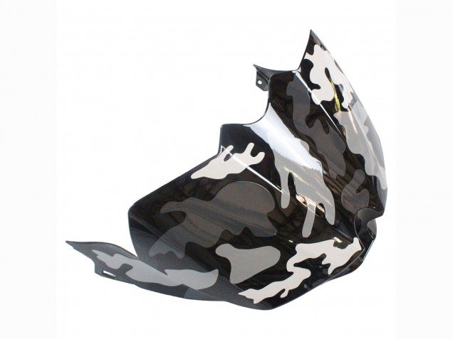 Carenados Moto Yamaha YZF 1000 R1 2007-2008 - Gris Blanco Camouflage Tiburón