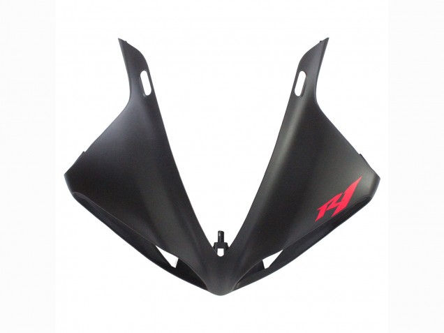 Carenado Moto Yamaha YZF 1000 R1 2009-2011 - Negro Mate Rojo Calcomanía