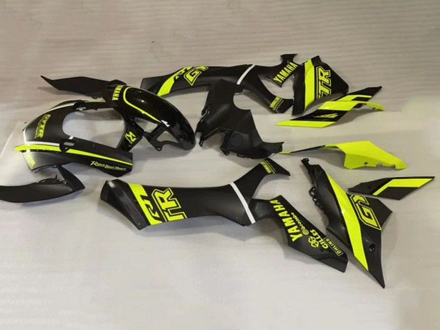 Carenados Moto Yamaha YZF 1000 R1 2020-2025 - Negro Brillante Fluorescent Amarillo