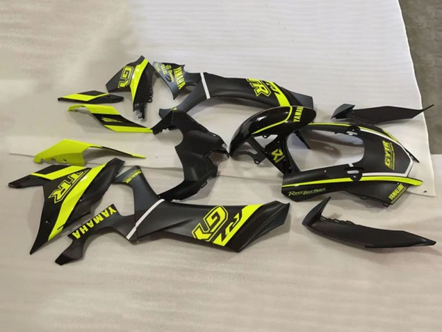 Carenados Moto Yamaha YZF 1000 R1 2020-2025 - Negro Brillante Fluorescent Amarillo