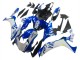 Carenados Moto Yamaha YZF 1000 R1 2020-2025 - Blanco Azul Neon Amarillo Negro Brillante