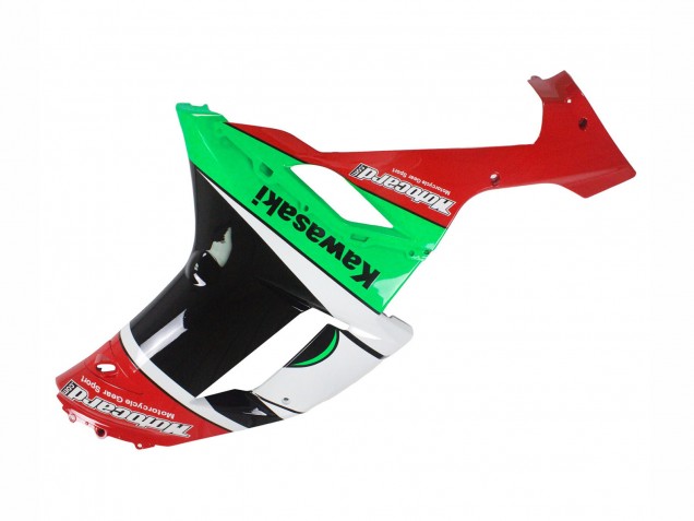 Carenados Moto Kawasaki ZX6R 2007-2008 - Verde Rojo