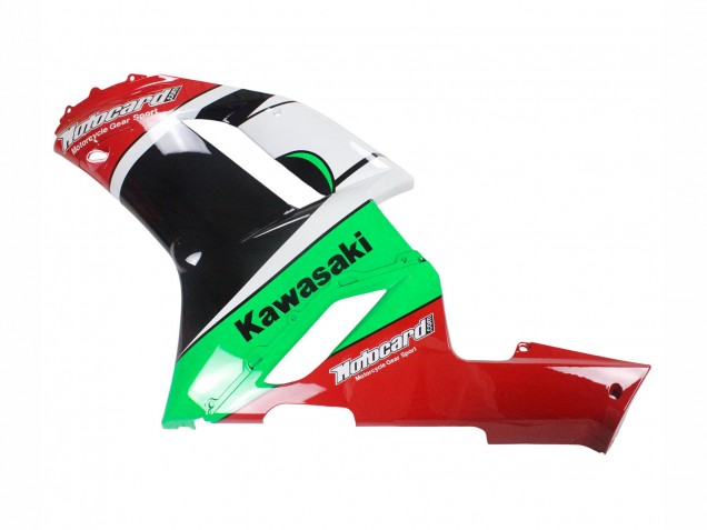 Carenados Moto Kawasaki ZX6R 2007-2008 - Verde Rojo