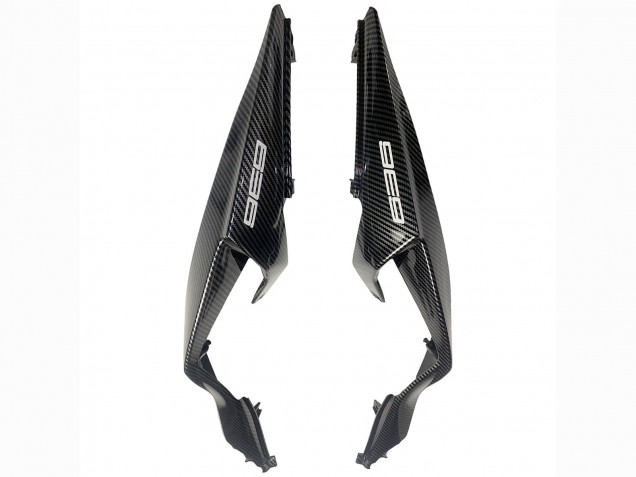 Carenados Moto Kawasaki ZX6R 2019-2022 - Blanco Negro FibraCarbono