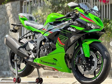 Carenados Moto Kawasaki ZX6R 2019-2022 - Verde Negro Brillante Rojo