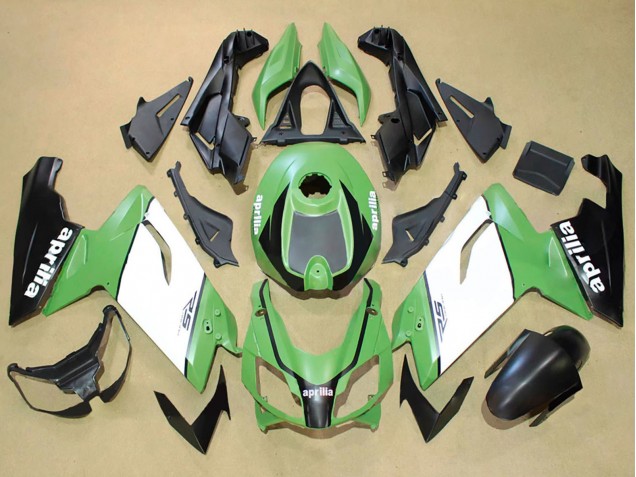 Carenados Moto Aprilia RS125 2006-2011 - Verde Blanco Negro