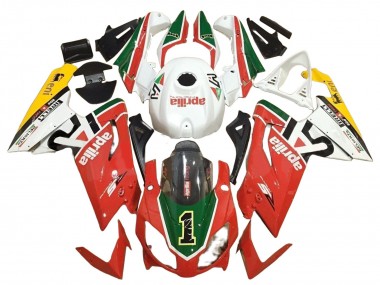 Carenados Moto Aprilia RS125 2006-2011 - Blanco Rojo Verde