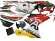 Carenados Moto Aprilia RS125 2006-2011 - Blanco Rojo Verde