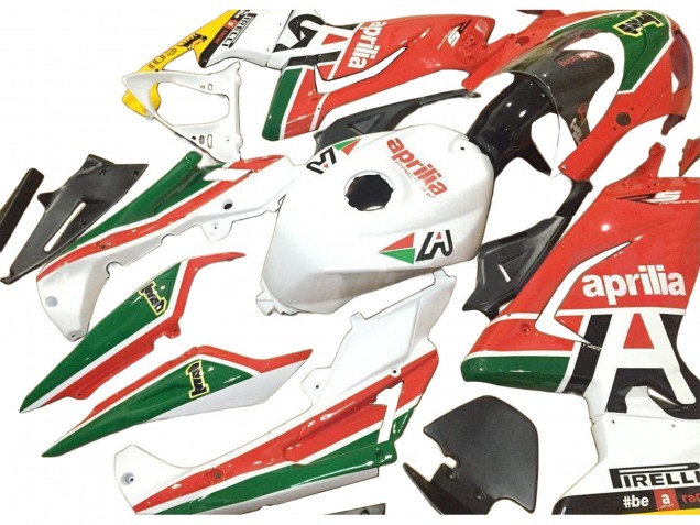 Carenados Moto Aprilia RS125 2006-2011 - Blanco Rojo Verde