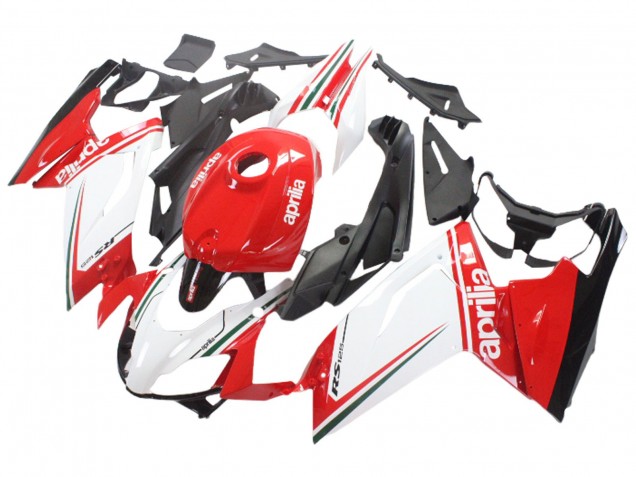 Carenados Moto Aprilia RS125 2006-2011 - Blanco Rojo Negro