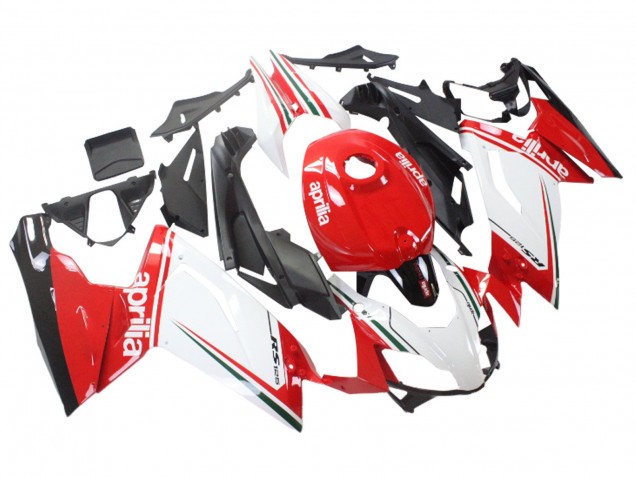 Carenados Moto Aprilia RS125 2006-2011 - Blanco Rojo Negro