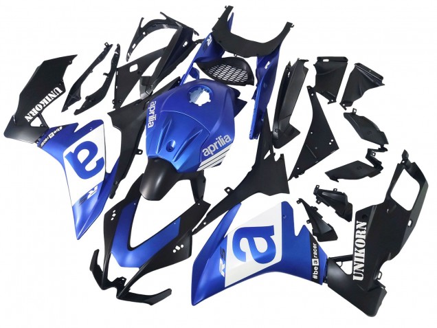 Carenados Moto Aprilia RS4 50 125 2012-2018 - Azul Blanco Negro Mate