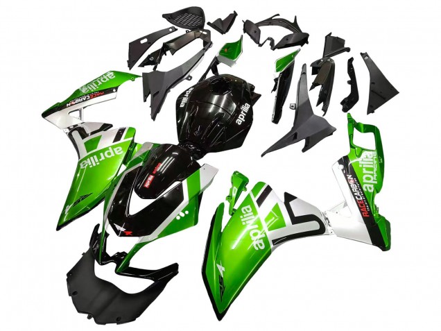 Carenados Moto Aprilia RS4 50 125 2012-2018 - Blanco Verde Negro Brillante