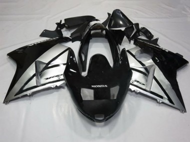 Carenados Moto Honda CBR1100XX Blackbird 1996-2007 - Plata Negro Brillante