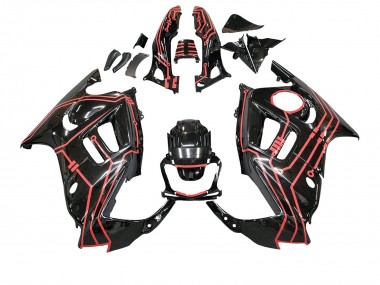 Kits Carenado Moto Honda CBR600 F3 1997-1998 - Rojo Negro Brillante