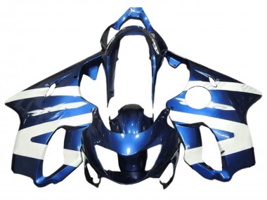 Carenados Moto Honda CBR600 F4 1999-2000 - Blanco Azul