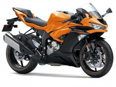 Carenados Moto Kawasaki ZX6R 2019-2022 - Naranja Negro