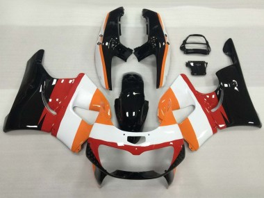 Carenados Moto Honda CBR900RR 893 1994-1995 - Naranja Blanco Rojo Negro Brillante