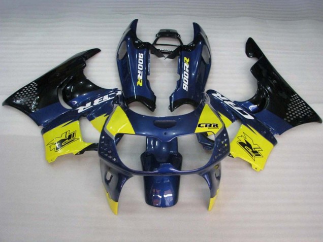 Carenados Moto Honda CBR900RR 893 1994-1995 - Azul Amarillo Negro Brillante