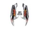 Carenados Moto Honda CBR900RR 893 1994-1995 - Plata Naranja Negro Brillante