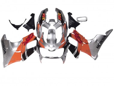 Carenados Moto Honda CBR900RR 893 1994-1995 - Plata Naranja Negro Brillante