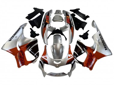 Carenados Moto Honda CBR900RR 893 1996-1997 - Plata Rojo Negro Brillante