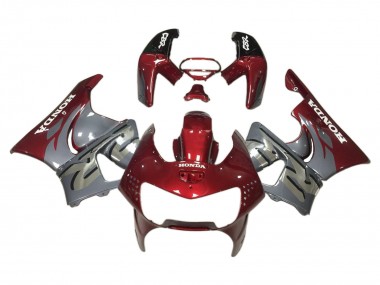 Carenados Moto Honda CBR900RR 919 1998-1999 - Rojo Oscuro Gris