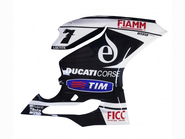 Carenados Moto Ducati Panigale 899/1199 2011-2014 - Blanco Negro Azul Fiamm Ficc 7