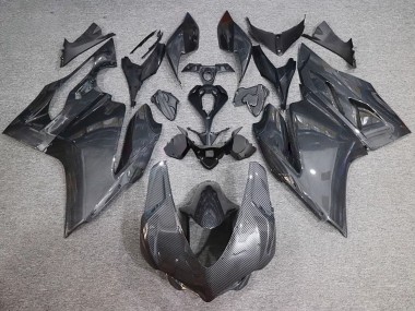 Carenados Moto Ducati 959/1299 2015-2020 - Negro FibraCarbono Estilo