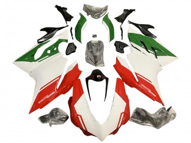 Carenados Moto Ducati 959 2015-2020 - Blanco Rojo Verde