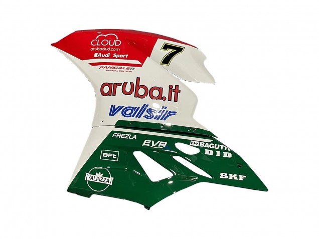 Carenados Moto Ducati 959/1299 2015-2020 - Blanco Rojo Verde Valsir Fiamm 7