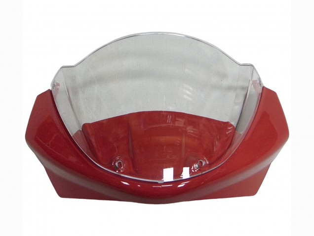 Carenados Moto Ducati Monster 696 796 1100 1100S 2008-2012 - Rojo Blanco