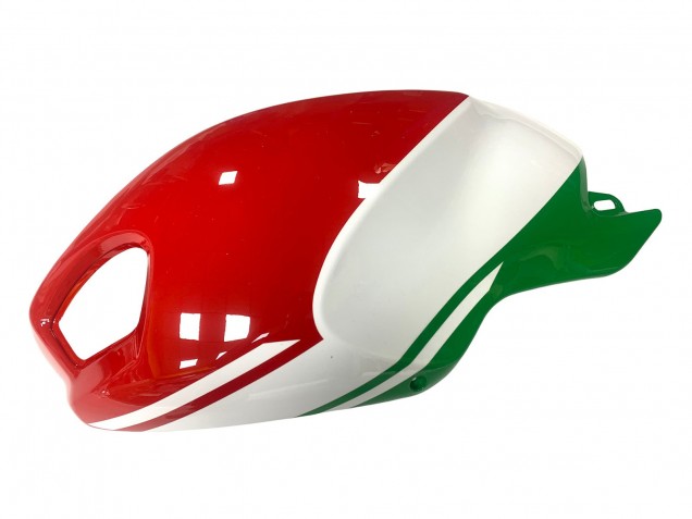 Carenado Moto Ducati Monster 696 796 1100 1100S 2008-2012 - Blanco Rojo Verde