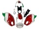 Carenado Moto Ducati Monster 696 796 1100 1100S 2008-2012 - Blanco Rojo Verde