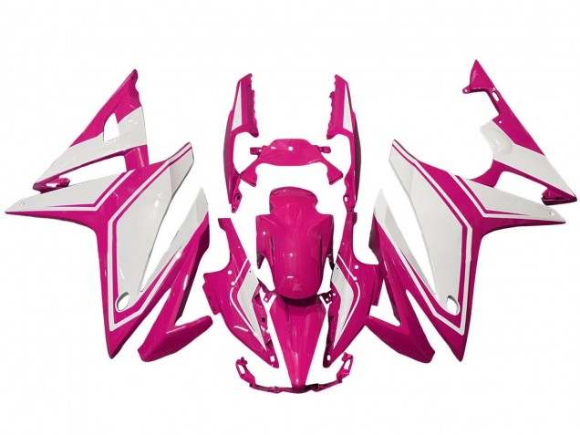 Carenados Moto Honda CBR500R 2016-2018 - Rosa Blanco