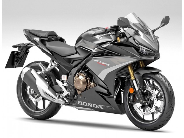 Carenados Moto Honda CBR500R 2022-2023 - Plata Gris Negro Mate