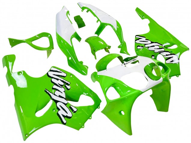 Carenados Moto Kawasaki ZX7R 1996-2003 - Blanco Verde