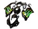 Carenados Moto Honda CBR1000RR 2004-2005 - Negro Brillante Amarillo Verde Monstruo