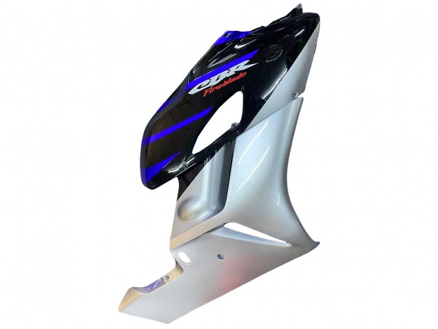 Carenados Moto Honda CBR1000RR 2004-2005 - Plata Azul Negro Brillante