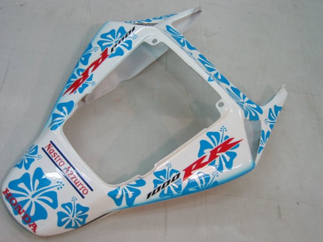Carenados Moto Honda CBR1000RR 2004-2005 - Blanco Azul Nieve Nastro Azzurro 46