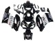 Carenados Moto Honda CBR1000RR 2004-2005 - Negro Brillante Blanco West