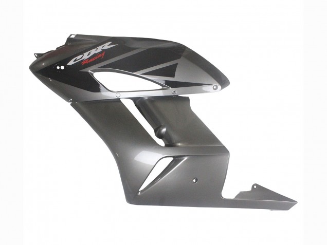 Carenados Moto Honda CBR1000RR 2004-2005 - Gris Brillante Negro Brillante