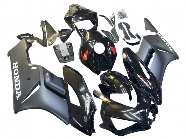 Carenados Moto Honda CBR1000RR 2004-2005 - Negro Brillante Gris Mate Rojo Fireblade