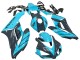 Carenados Moto Honda CBR1000RR 2004-2005 - Azul Claro Negro Brillante