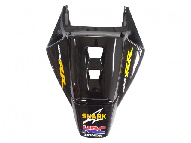 Carenados Moto Honda CBR1000RR 2006-2007 - Negro Brillante Amarillo Rojo Llama