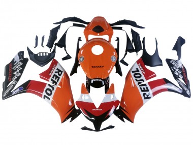 Carenados Moto Honda CBR1000RR 2012-2016 - Naranja Blanco Rojo Repsol